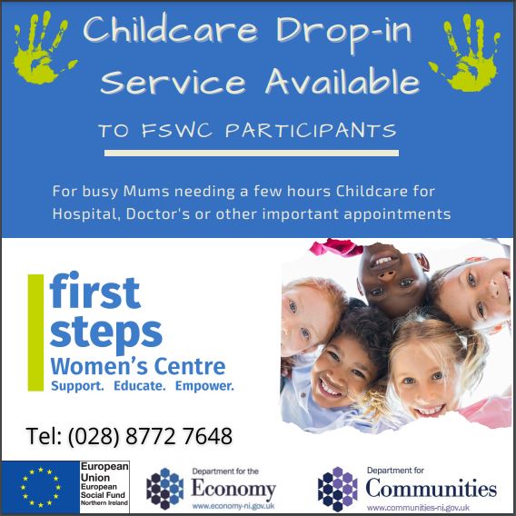 Drop in Childcare poster